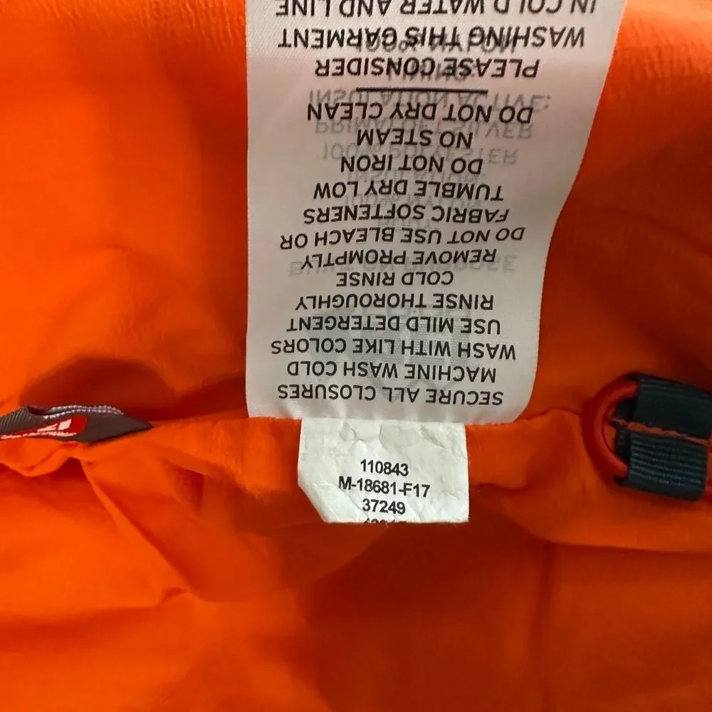 REI Co-op PrimaLoft Insulated Jacket Men’s Small Blue Orange Full Zip